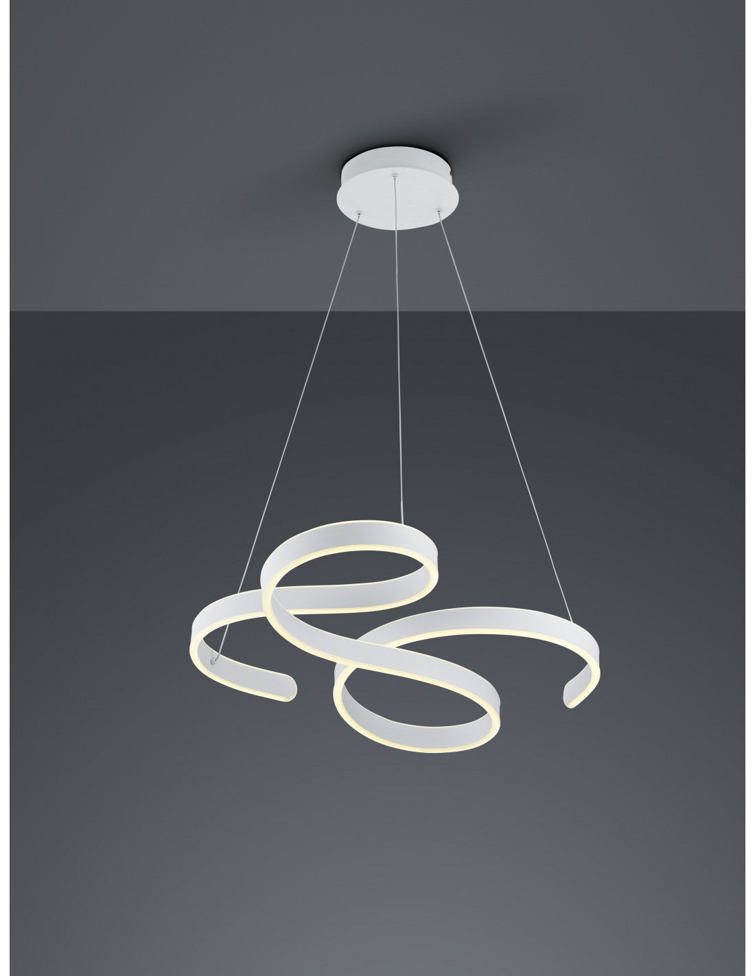 Francis Vortici Suspensión LED Blanco 52w Regulable Trio Iluminación
