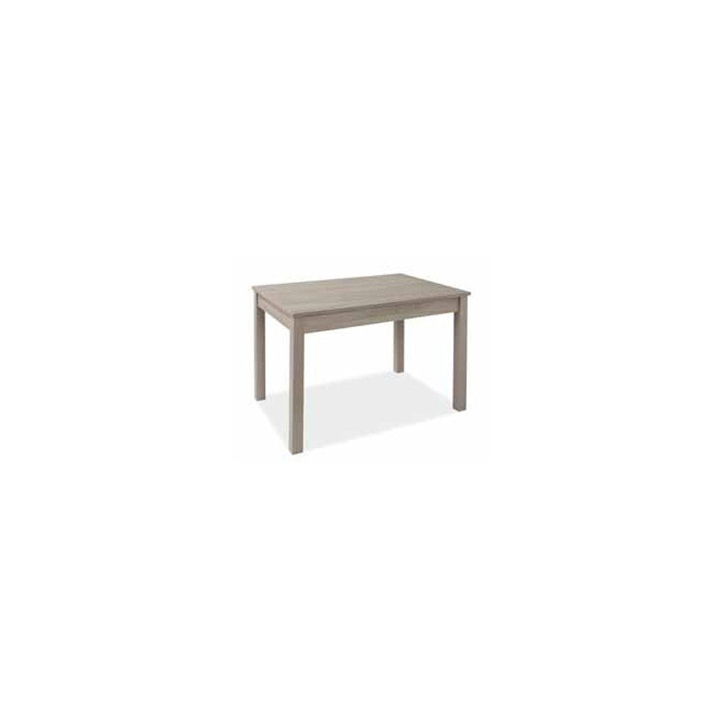Mesa de comedor extensible Olmo en madera de melamina 80x120-160 cm