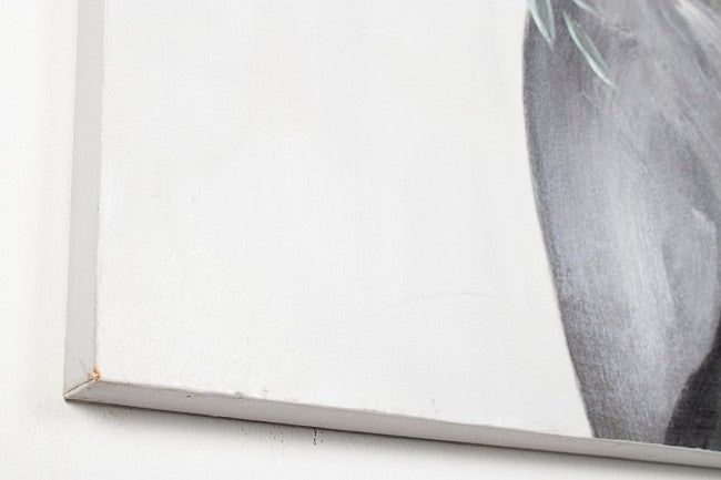 Cuadro al óleo sobre lienzo Pueblo 90x120 cm