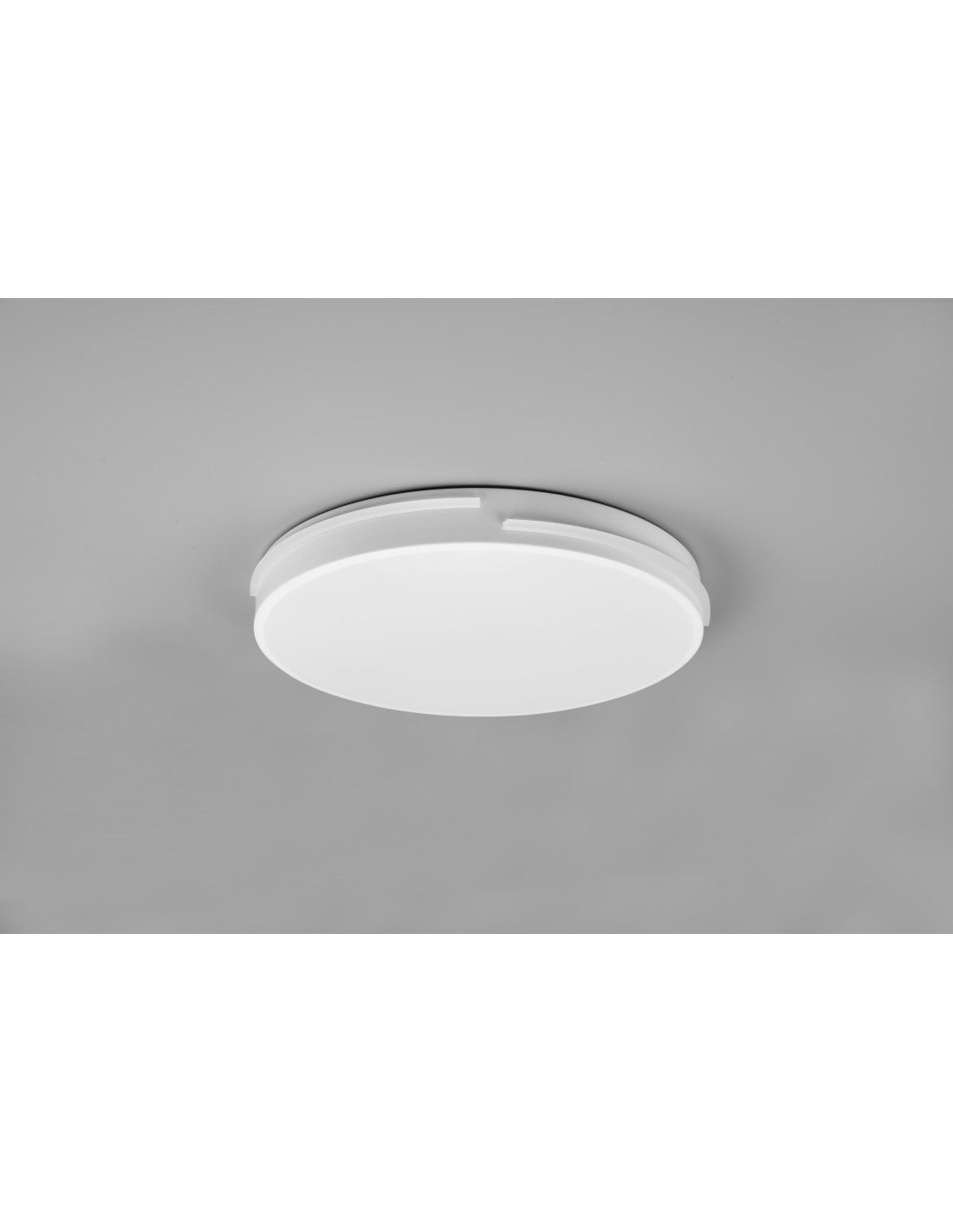 Lámpara de techo Tacoma moderna blanca Led Dimmer 24w Ø40 cm Trio Lighting
