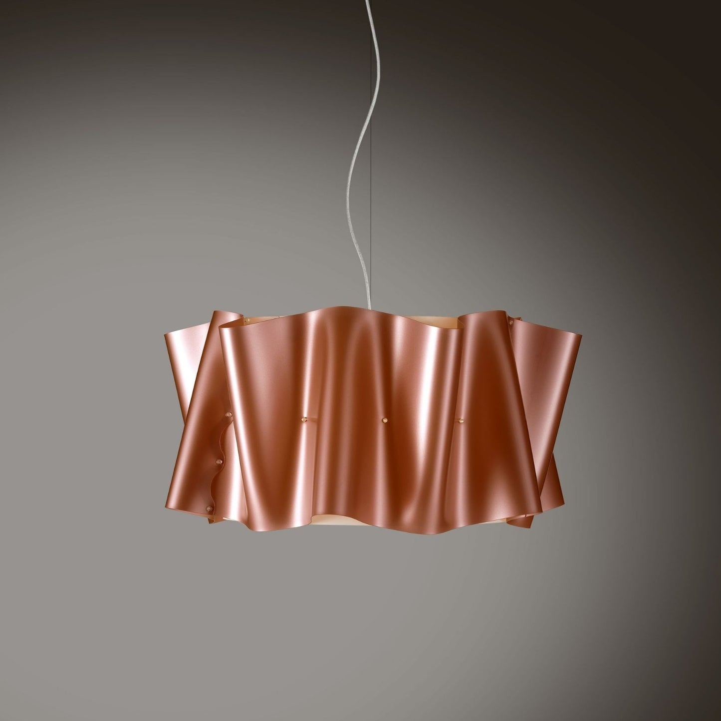 Suspensión Cobre en Metal Cromado Cm. 50 x 27h