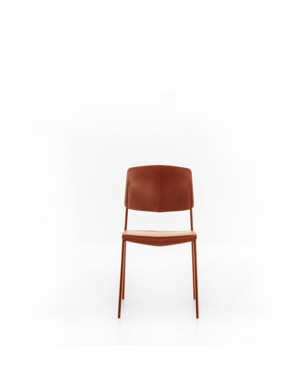 4x Silla de polipropileno color óxido Mars STS