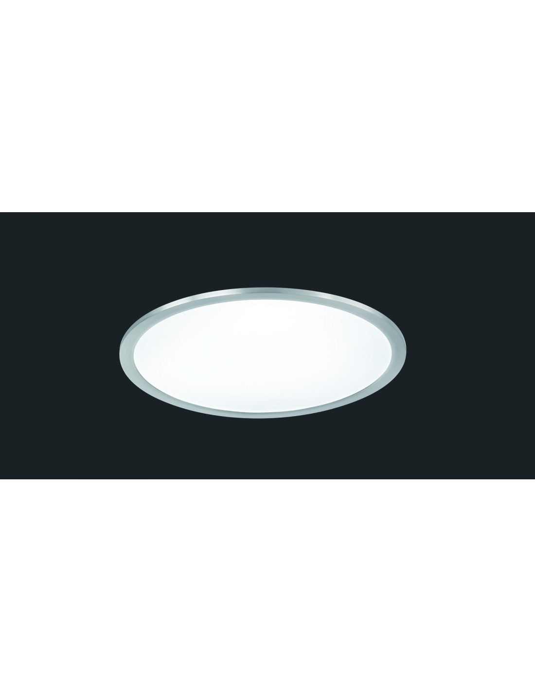 Aplique de techo Phoenix Led Dimmer Níquel Ø45 cm Trio Lighting