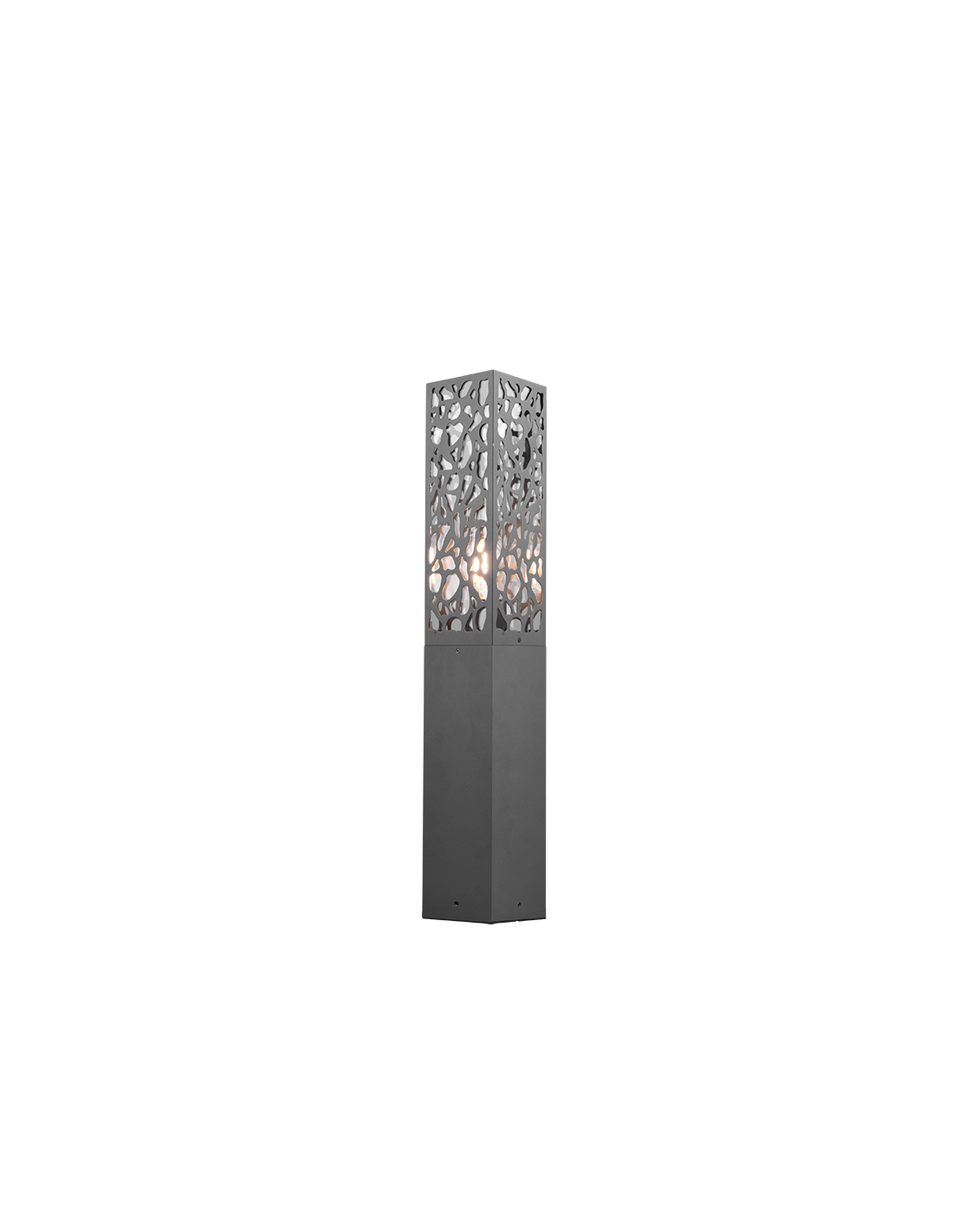 Bolardo de exterior Cooper Antracita IP44 Trio H60 cm Lighting