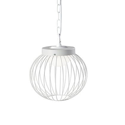Suspensión 20W LED 4000K línea jaula blanca