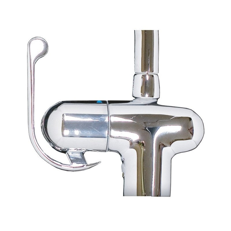 Grifo monomando para fregadero de cocina con ducha extraíble h. 30x21cm