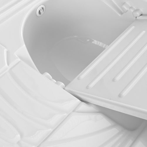 Fregadero + Funda Lavadora Tina Resina 60x107x90 cm