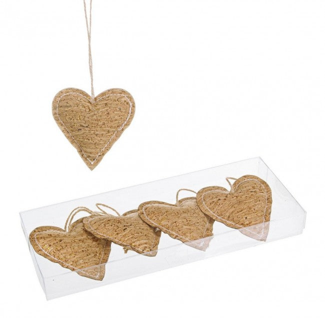 8x Paquete de 4 Corazones Korky