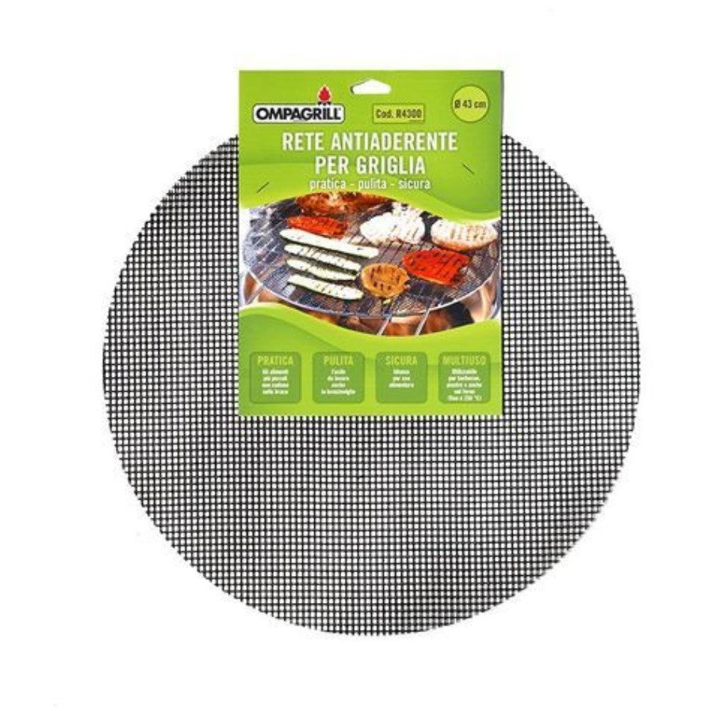 Ompagrill rejilla antiadherente para plancha o grill 43 x 43 centímetros