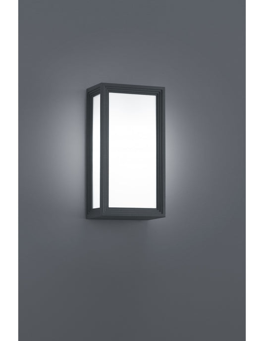 Timok Aplique Led para Exterior IP54 Antracita H25 cm Trio Lighting
