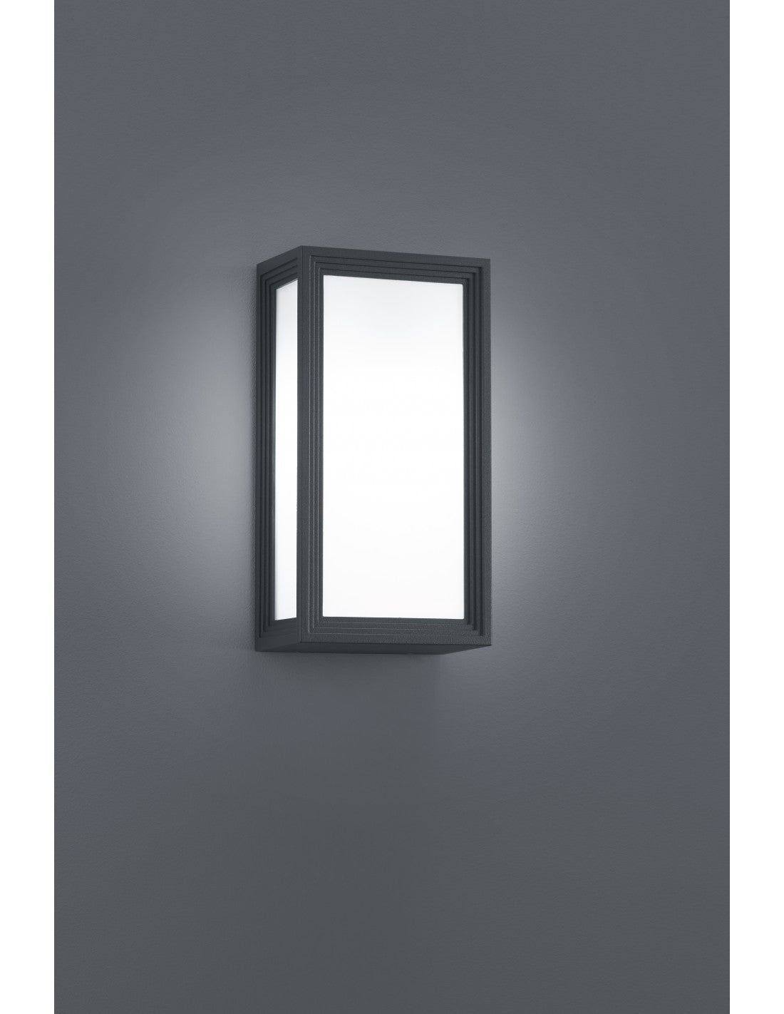 Timok Aplique Led para Exterior IP54 Antracita H25 cm Trio Lighting