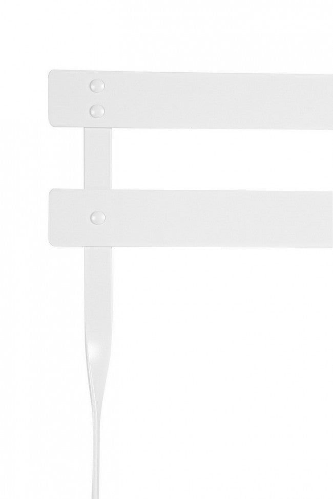 Bizzotto Conjunto de mesa y sillas de jardín Bizzotto blanco