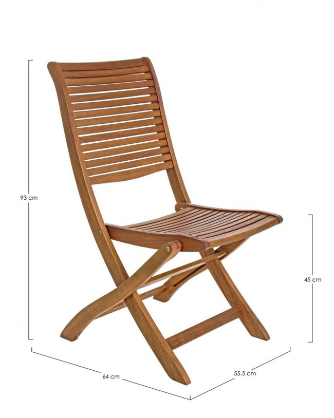 2x Silla plegable Noemí