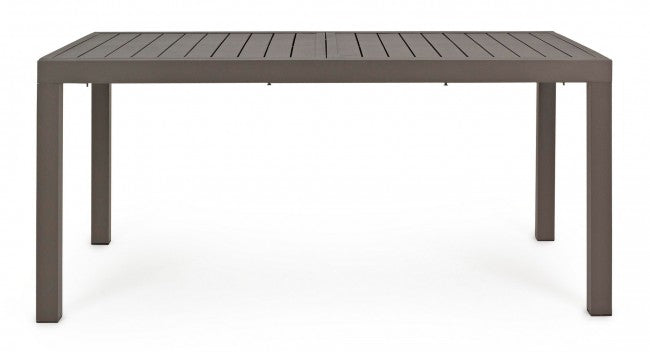 Mesa extensible de aluminio para exterior Caffè HILDE YK14 160-240x90x h75 cm