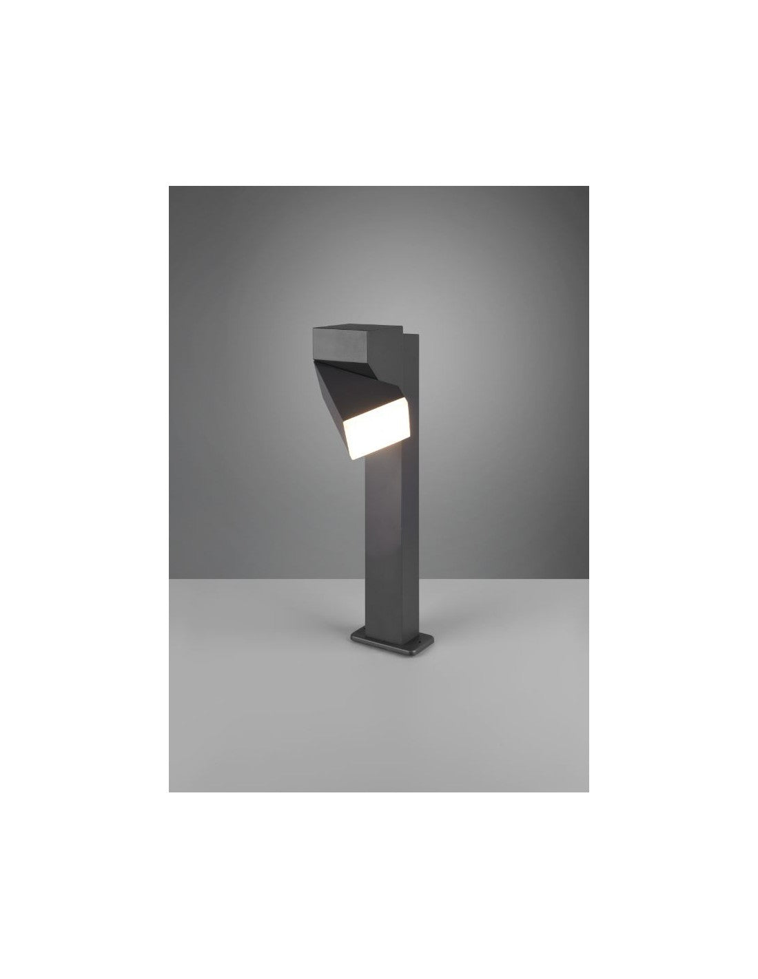 Iluminación LED ajustable de poste bajo de aluminio antracita IP54 de Avon