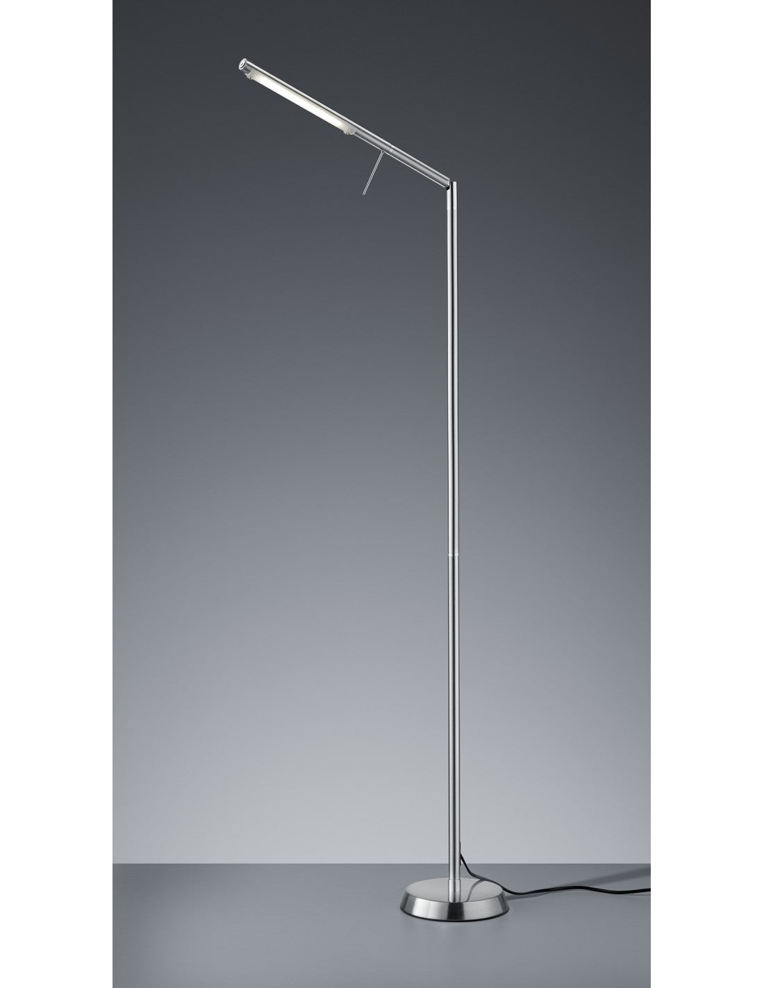 Lámpara de pie LED Filigran Níquel Sensor táctil H162 cm Trio Lighting