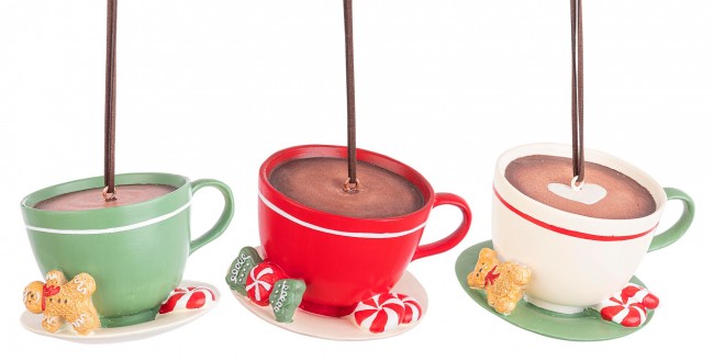 3x Colgante Taza Bistrot 10.8X6.5H Ass3