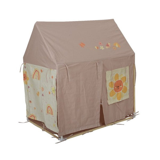 Carpa de jardín infantil de flores.