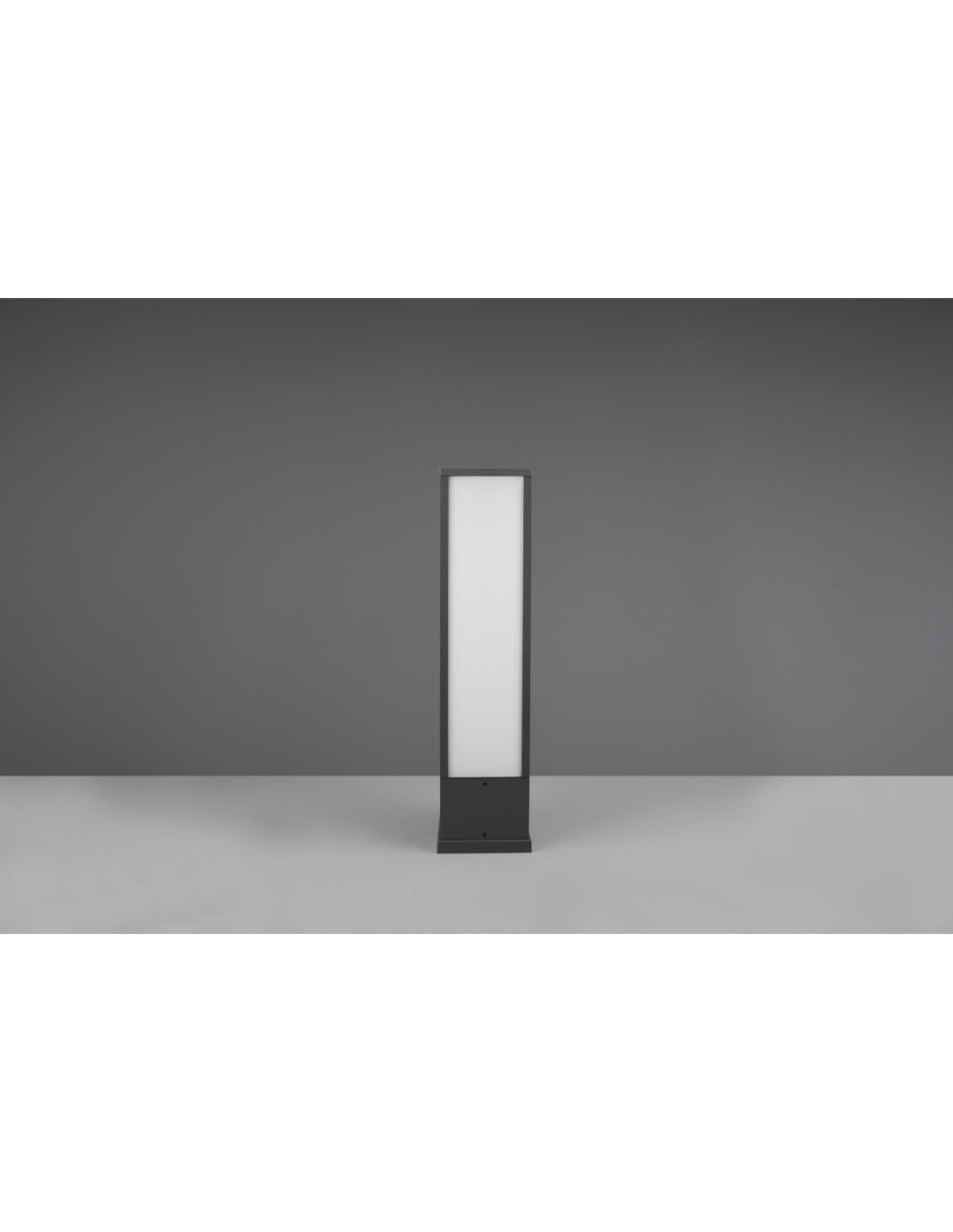 Bolardo rectangular de exterior Fuerte Antracita IP54 Trio Lighting