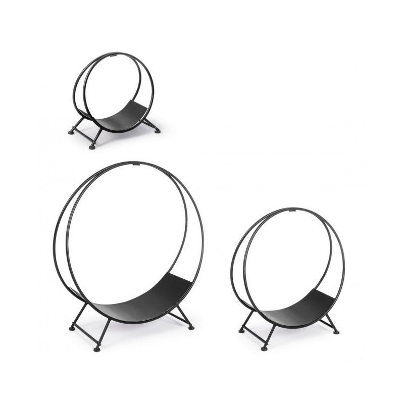 Juego de 3 soportes para madera Efesto