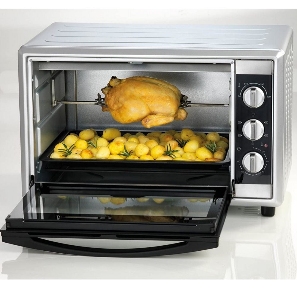 Horno electrico 2200 watios ventilado 56 litros plata Ariete Bon cocina 560