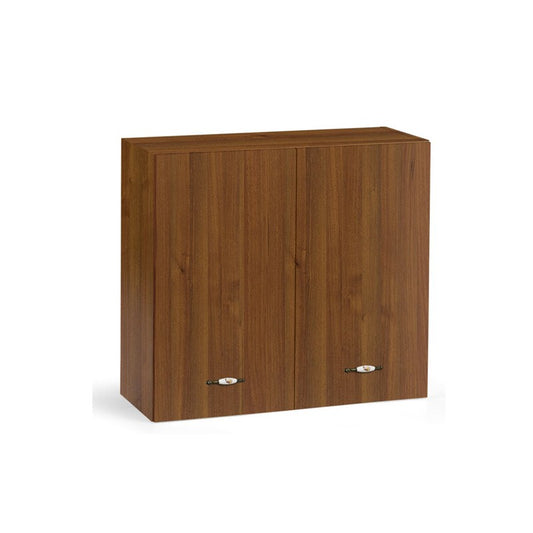 Mueble alto de cocina de nogal antiguo 80x32xh 72 cm con 2 puertas