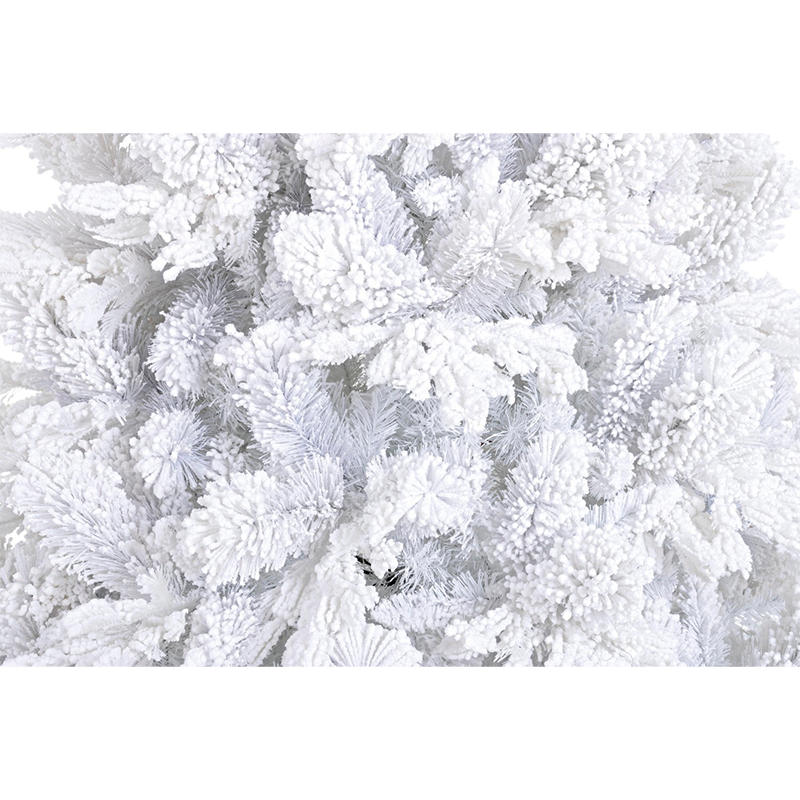 Árbol de Navidad Alberg blanco como la nieve Al. 210 x Ø130 cm