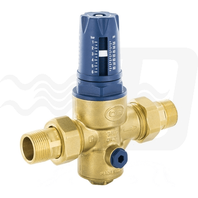 Reductor de presión de diafragma Twist PN 25 1/2"
