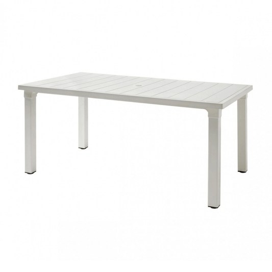 Mesa rectangular ERCOLE 2145 en tecnopolímero 170x100 cm