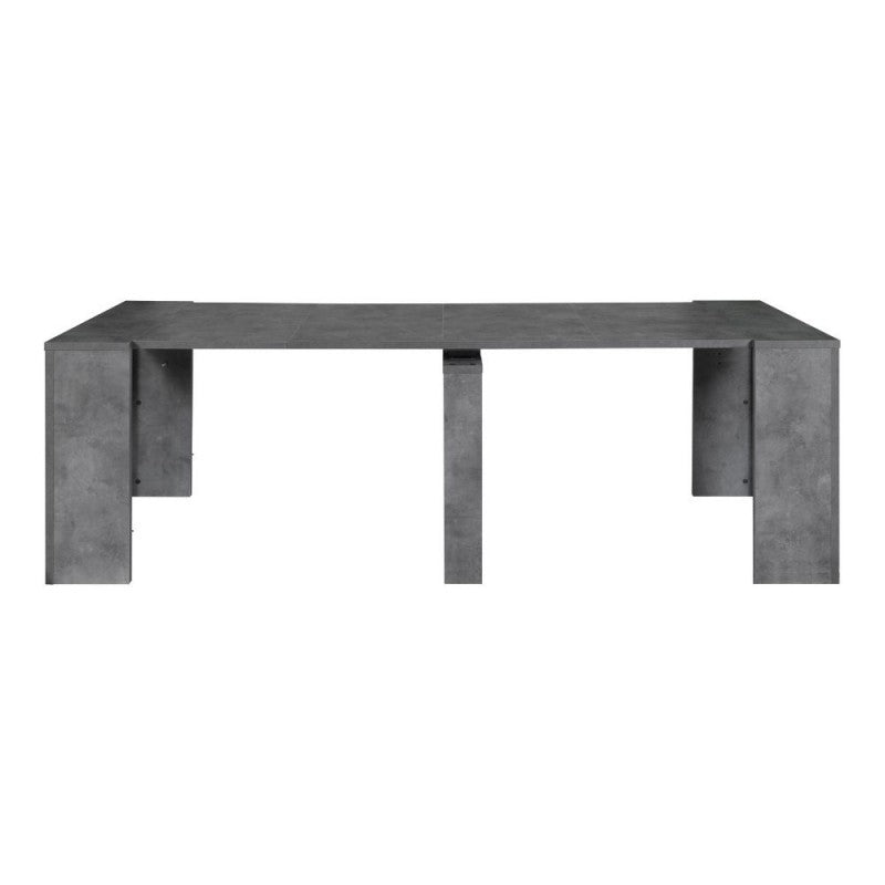 Mesa consola extensible Cemento BAKU 78x54-252x h78 cm