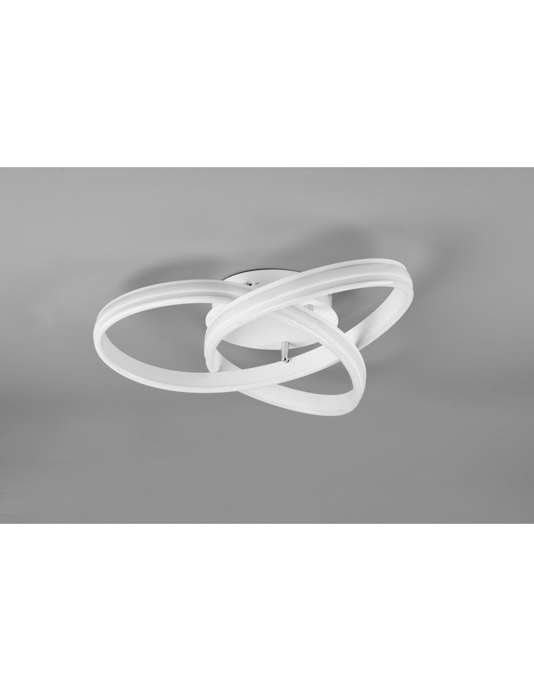 Lámpara de techo Vortice moderna Yara White Led Dimmer Trio Lighting