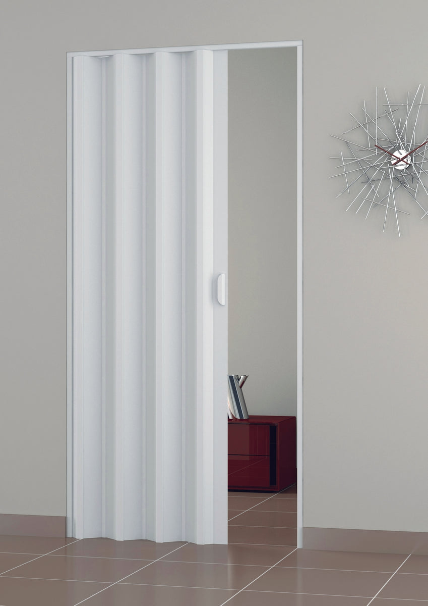 Puerta de interior plegable blanca - 100x214 cm