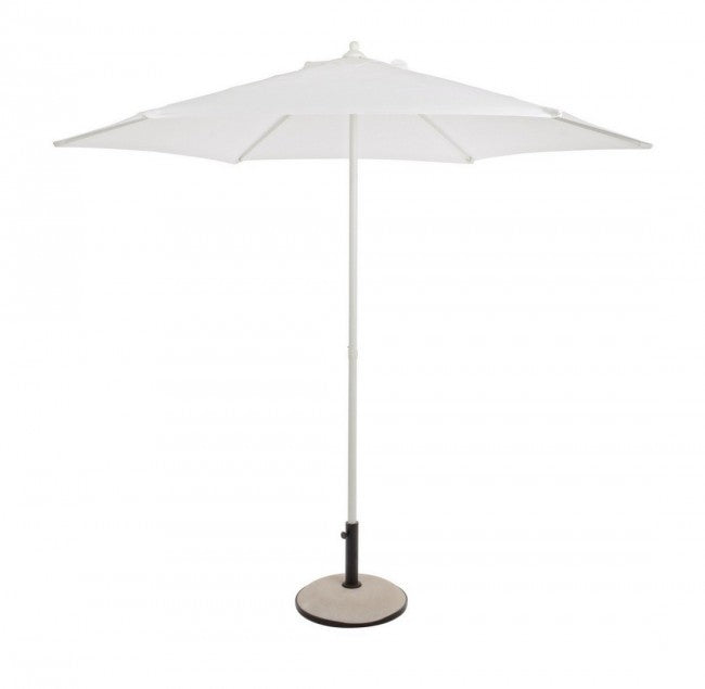 Sombrilla exterior Delfi blanco Bizzotto 270 cm