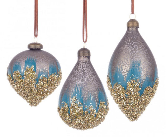 12x Colgante Vt Cherish azul