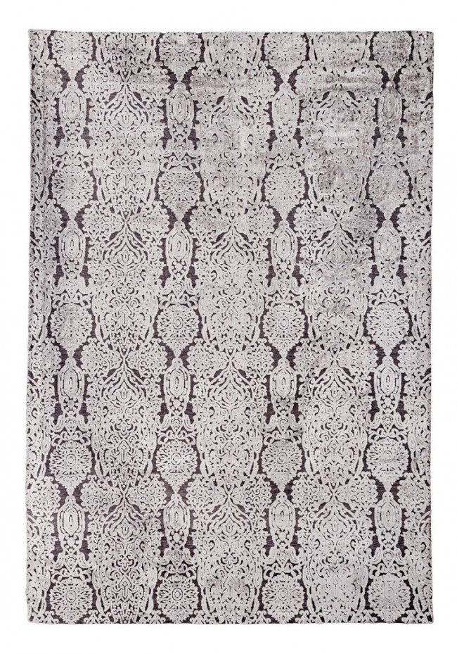 Alfombra Delhi gris 200 x 300 cm