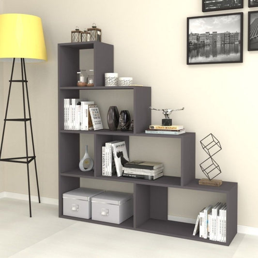 Librería escalera Alis 145x145 cm. betón