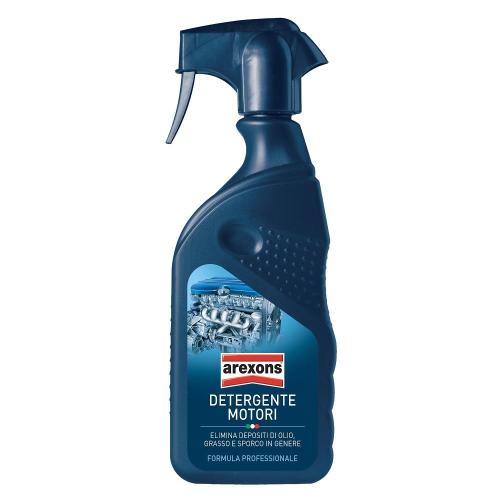Detergente limpiador profesional para motores Arexons en spray de 400 ml.