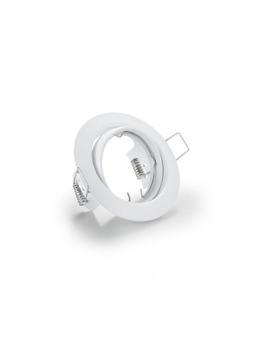 Jura Foco empotrable redondo 1xGU10 blanco Ø8 cm Trio Lighting