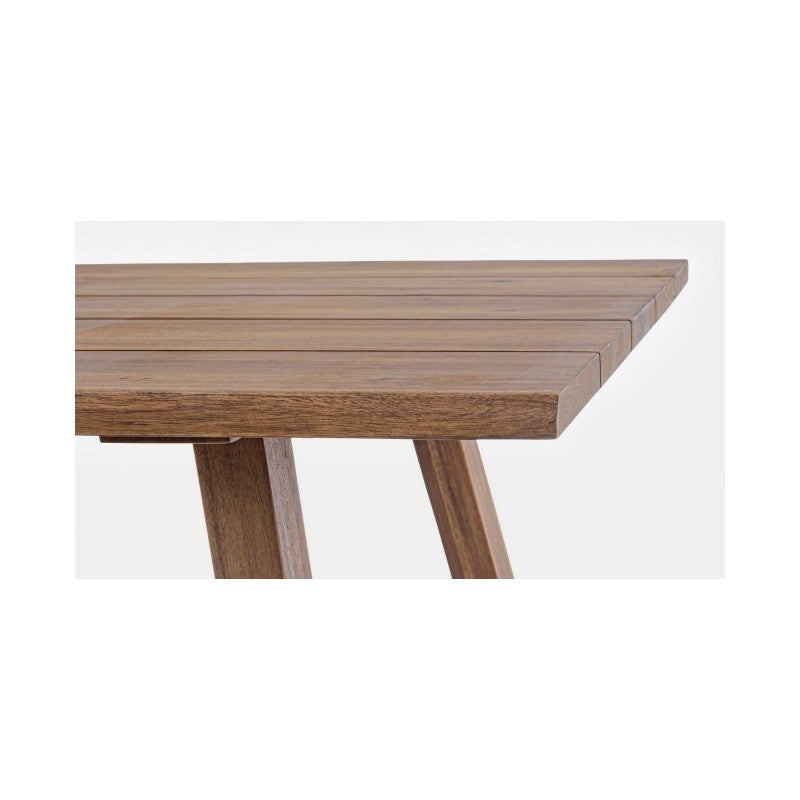 Mesa exterior de madera FSC GLASGOW 180x90x h75 cm