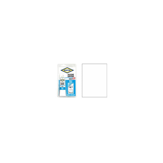 Sanitarios De Silicona Acética En Blanco Bostik Tubo 60 Ml