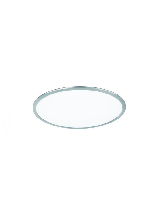 Griffin Lámpara de Techo Redonda LED Regulable Rgbw Níquel Ø60 cm Trio Lighting