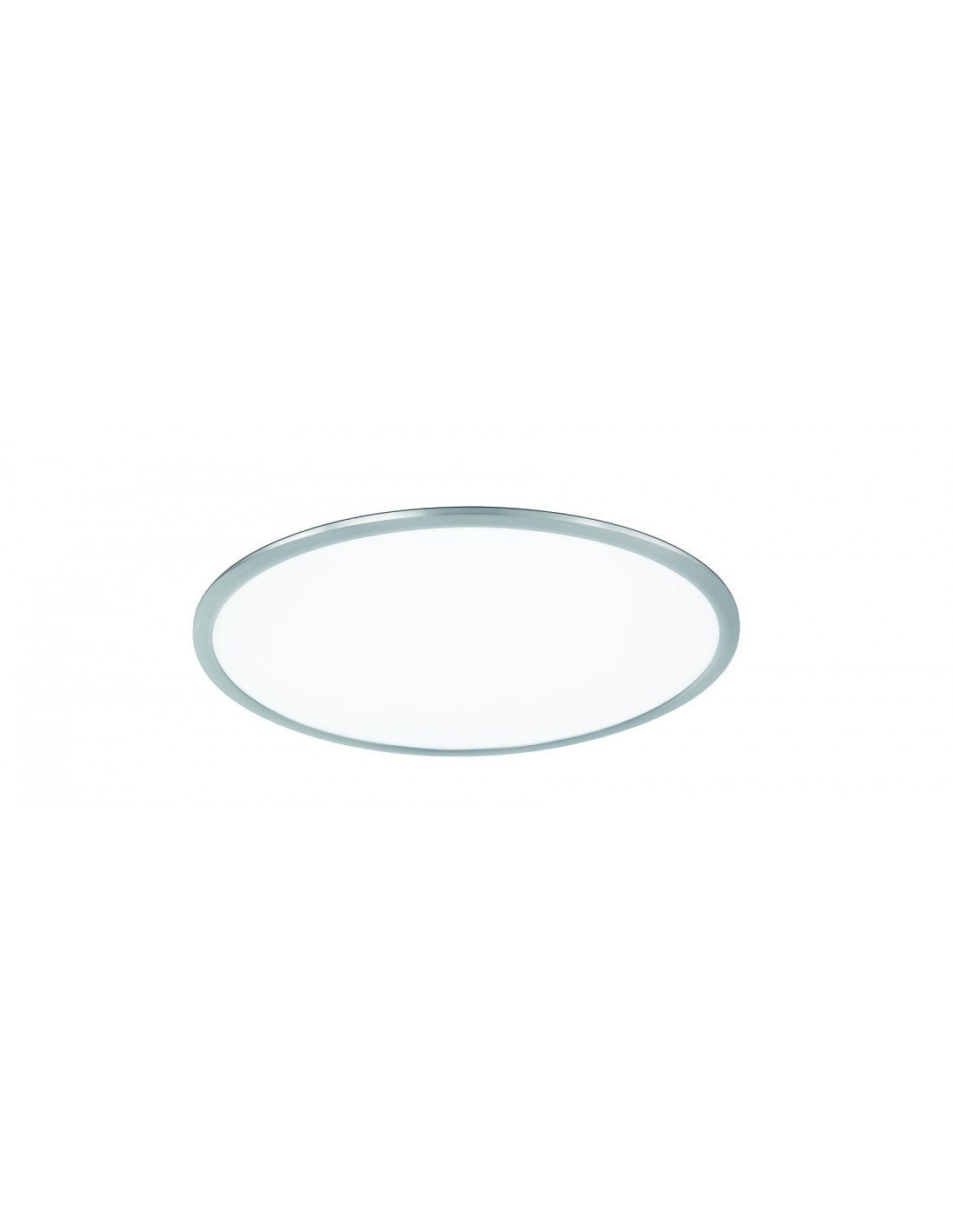 Griffin Lámpara de Techo Redonda LED Regulable Rgbw Níquel Ø60 cm Trio Lighting