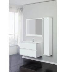 Composición de baño con dos cajones Línea Fabula Blanco-Lacado Blanco 90x47x h57cm