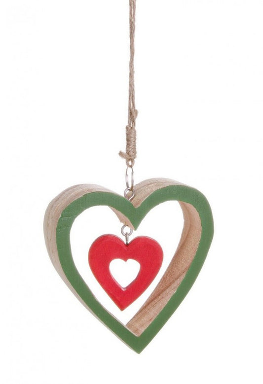 12x colgantes de corazón gratis