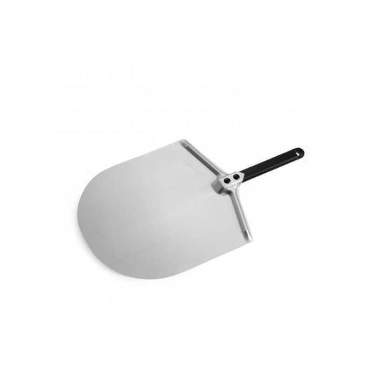 Pala para pizza de aluminio con mango corto - Gi.Metal 33 cm