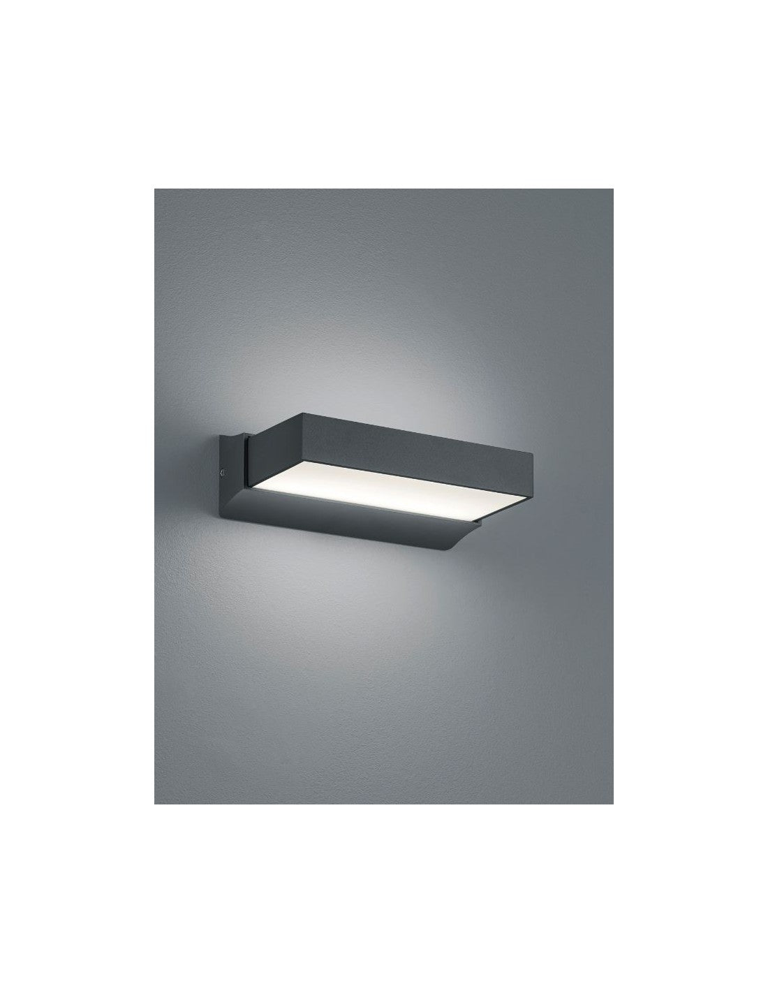 Aplique de entrada Doble LED arriba y abajo Cuando Antracita Trio Lighting