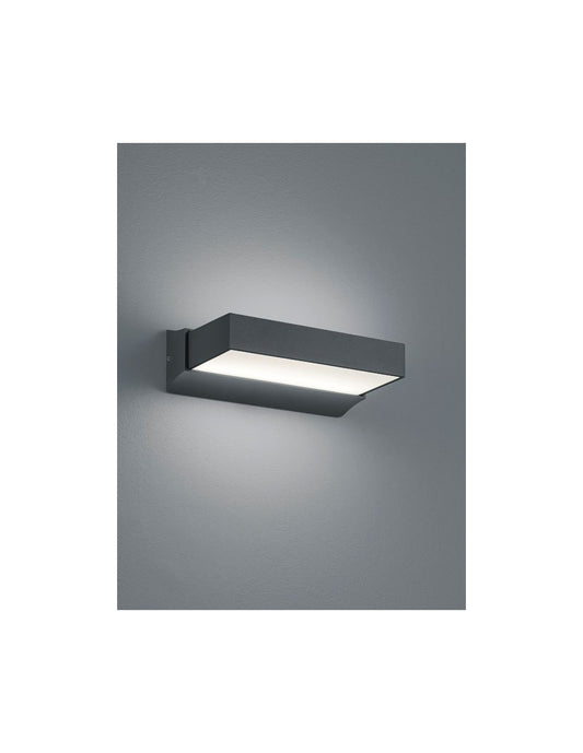 Aplique de entrada Doble LED arriba y abajo Cuando Antracita Trio Lighting