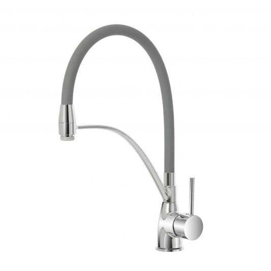 Mezclador de lavabo con caño de silicona serie COCINA