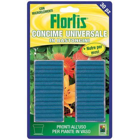 Flortis Abono Universal Sticks Azul 40Gr para Plantas y Flores en Maceta