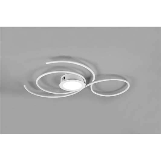 Jive Plafón LED Blanco Con Mando A Distancia Multifunción L.80cm LED Moderno